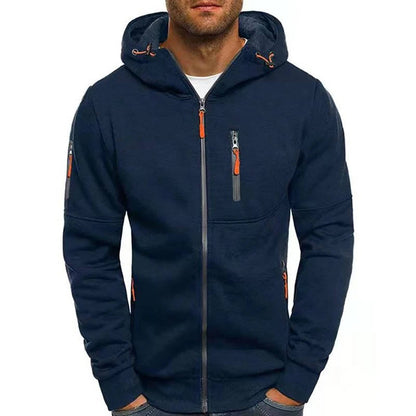 Eveloria Damen Hoodie Durchgehender Reißverschluss Bequem