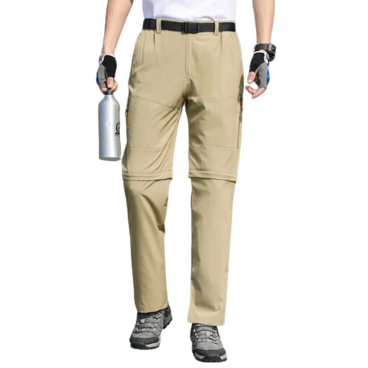 Wasserdichte Wanderhose Damen Schnelltrocknend Outdoor Schwarz - Eveloria
