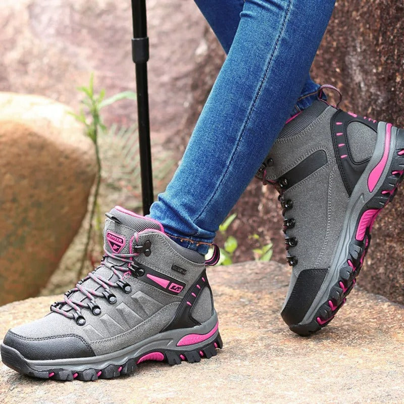 Eveloria Damen Orthopädische Wanderschuhe Rutschfest Gepolstert