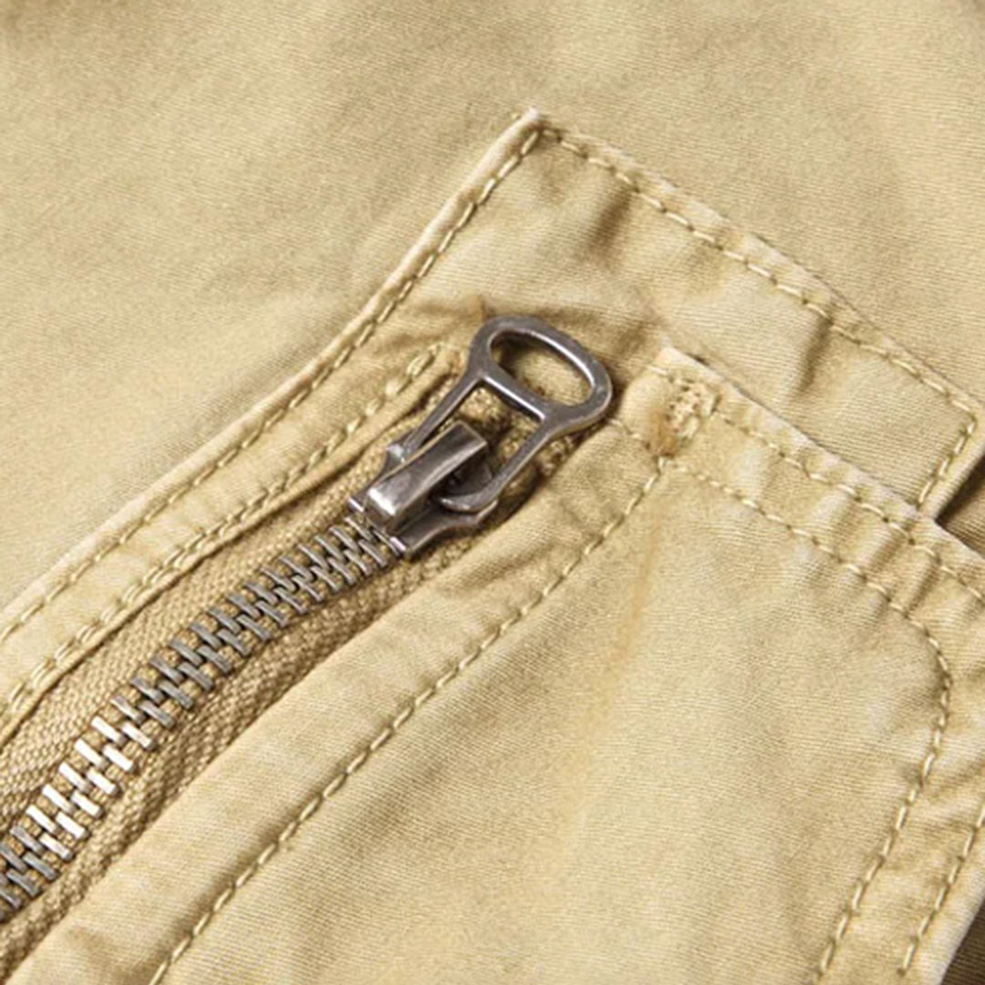 Herren-Cargohosen | Kordelzug | Taschen | Cargohosen | Herrenhosen-Chaps Herrenmode