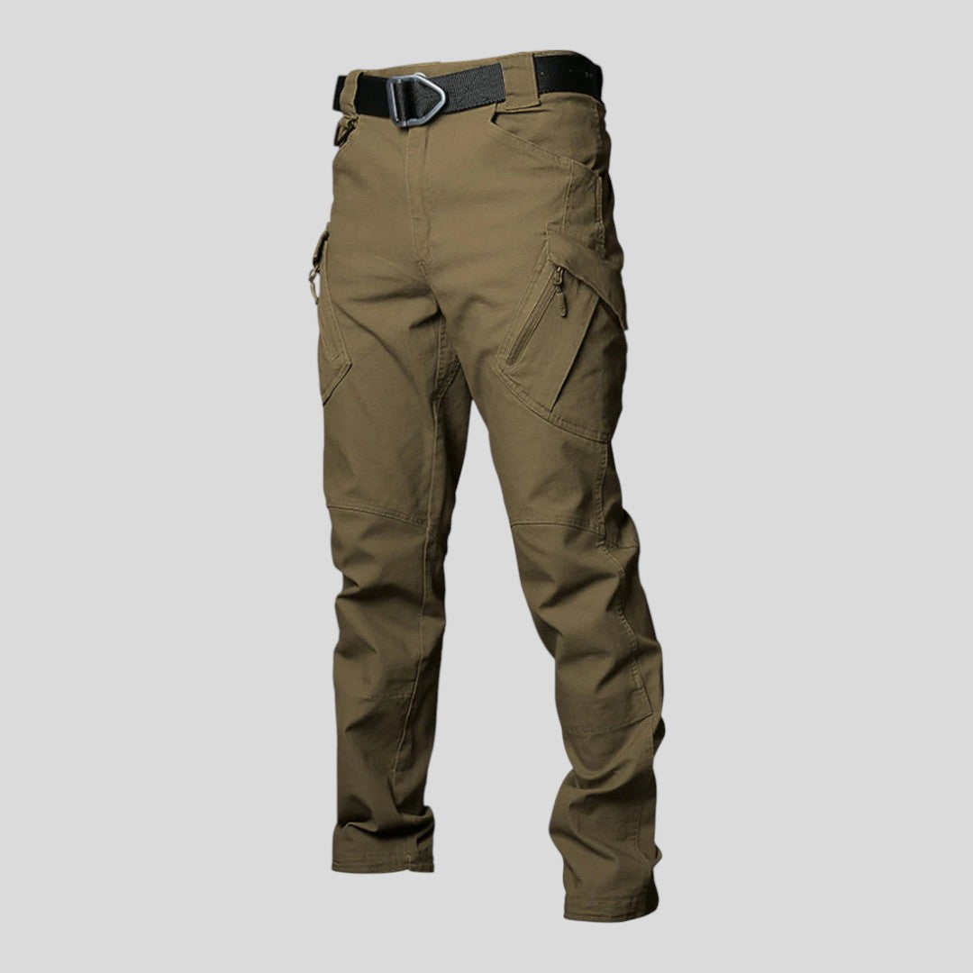 Herrenhose Gerades Bein Front-Reißverschluss Bequem