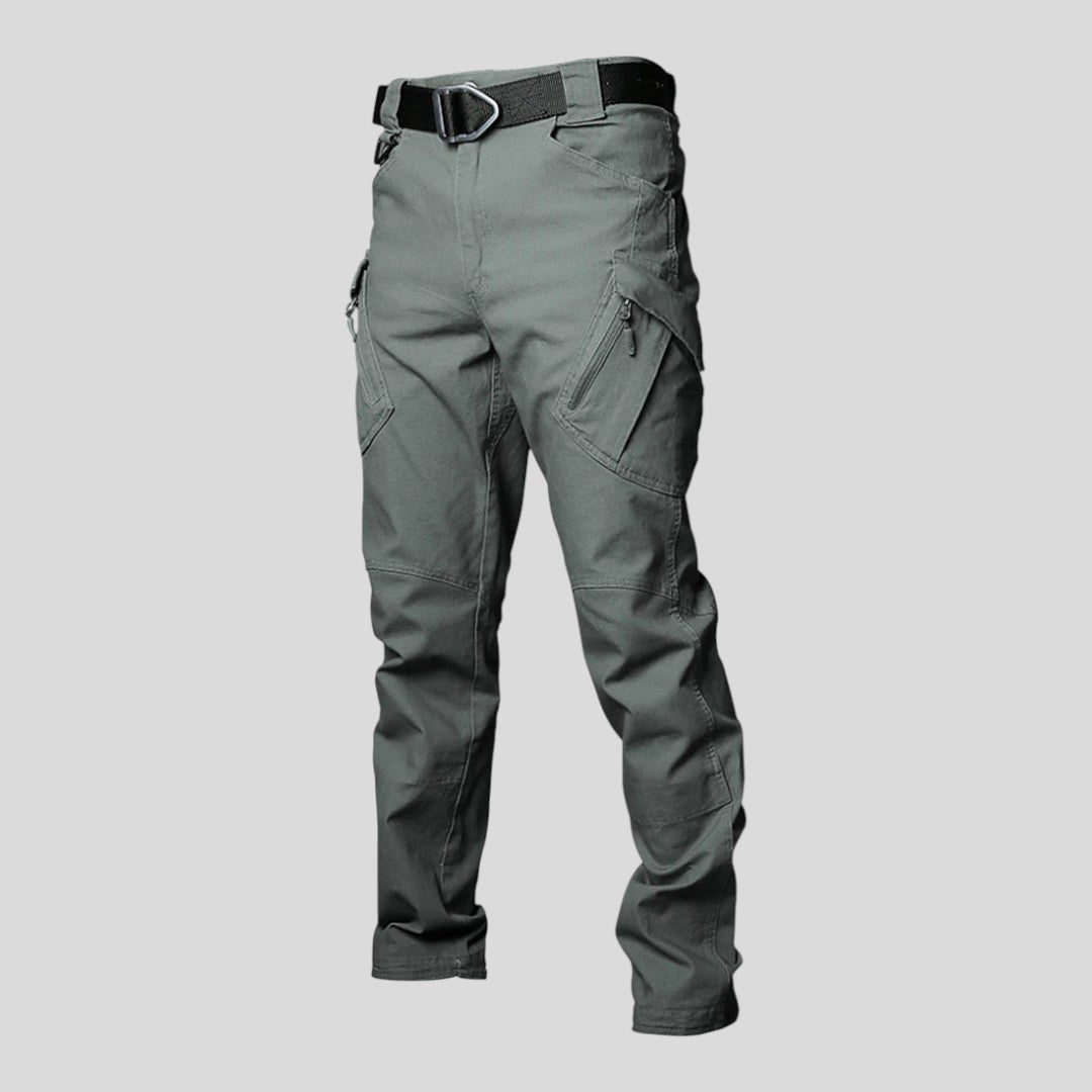 Herrenhose Gerades Bein Front-Reißverschluss Bequem