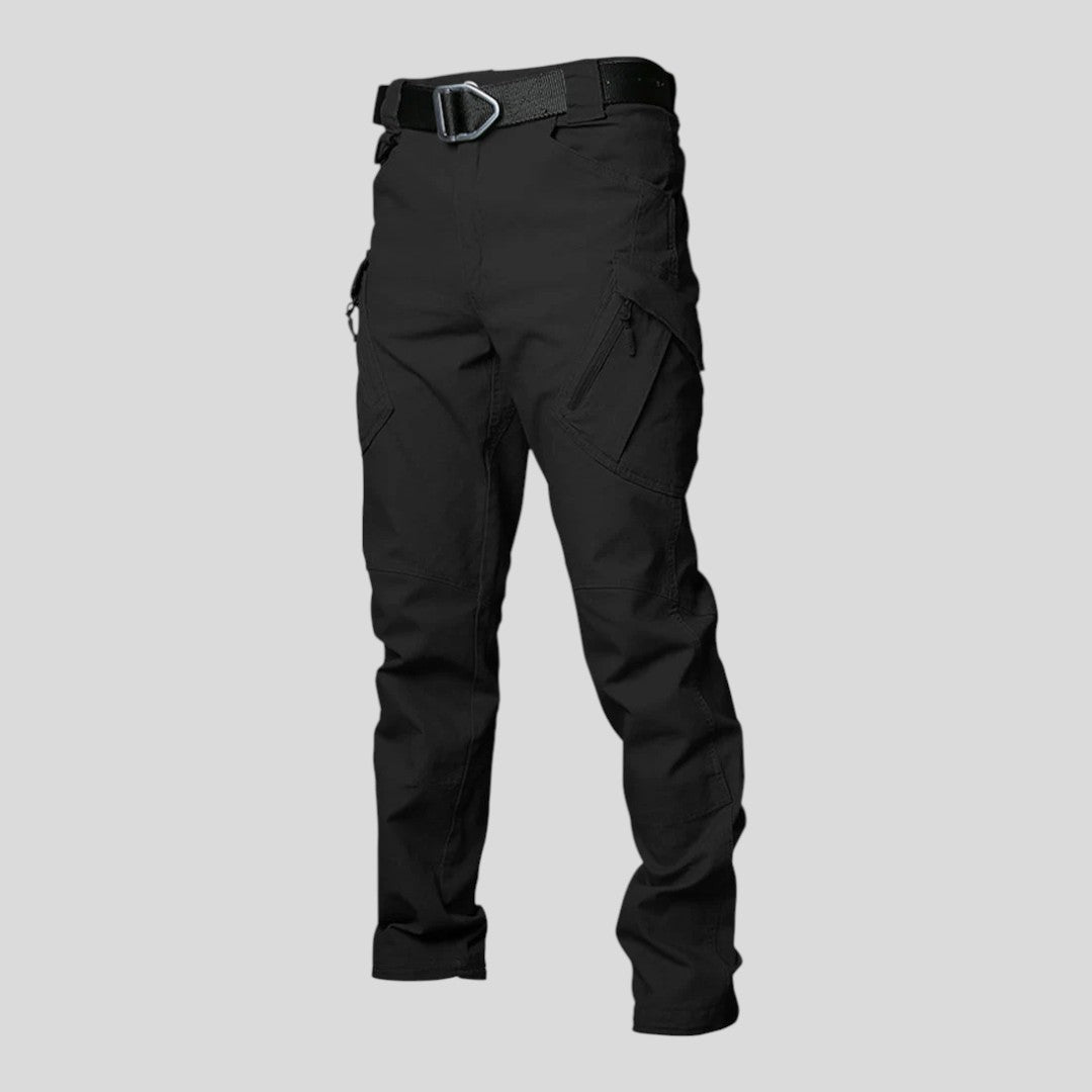 Herrenhose Gerades Bein Front-Reißverschluss Bequem