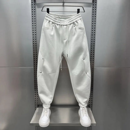 Herren Jogginghosen Elastischer Bund Bequem Schwarz - Eveloria