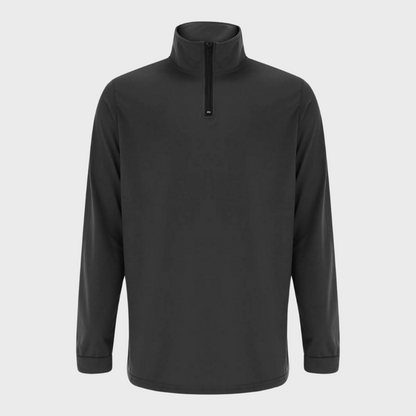 Herren-Pullover mit Viertelreißverschluss | Langarm | Pullover | Sweatshirt mit halbem Reißverschluss | Herren-Pullover mit Viertelreißverschluss-Chaps Herrenmode