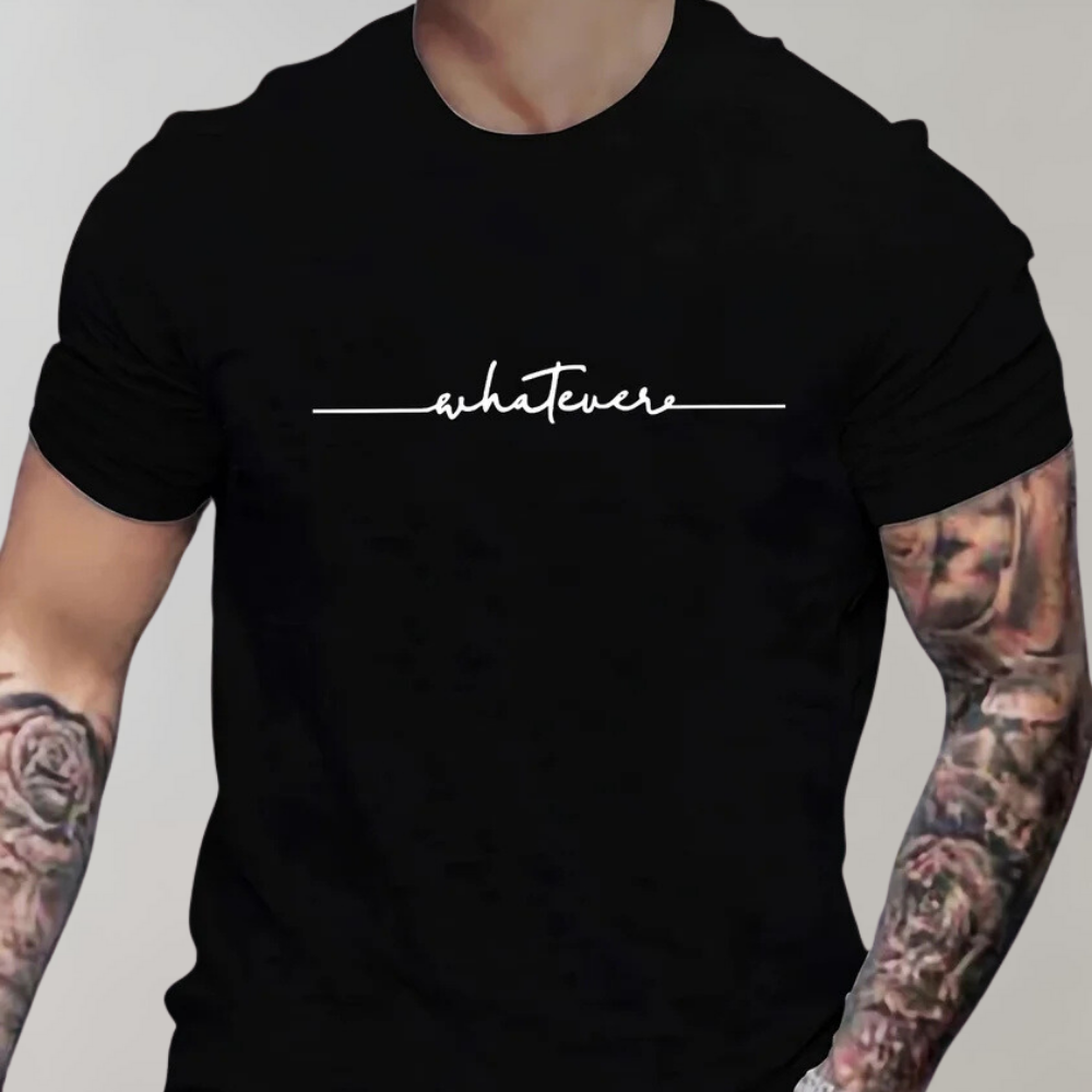 Herren T-Shirt Kurzarm Rundhalsausschnitt Regular Fit - Eveloria