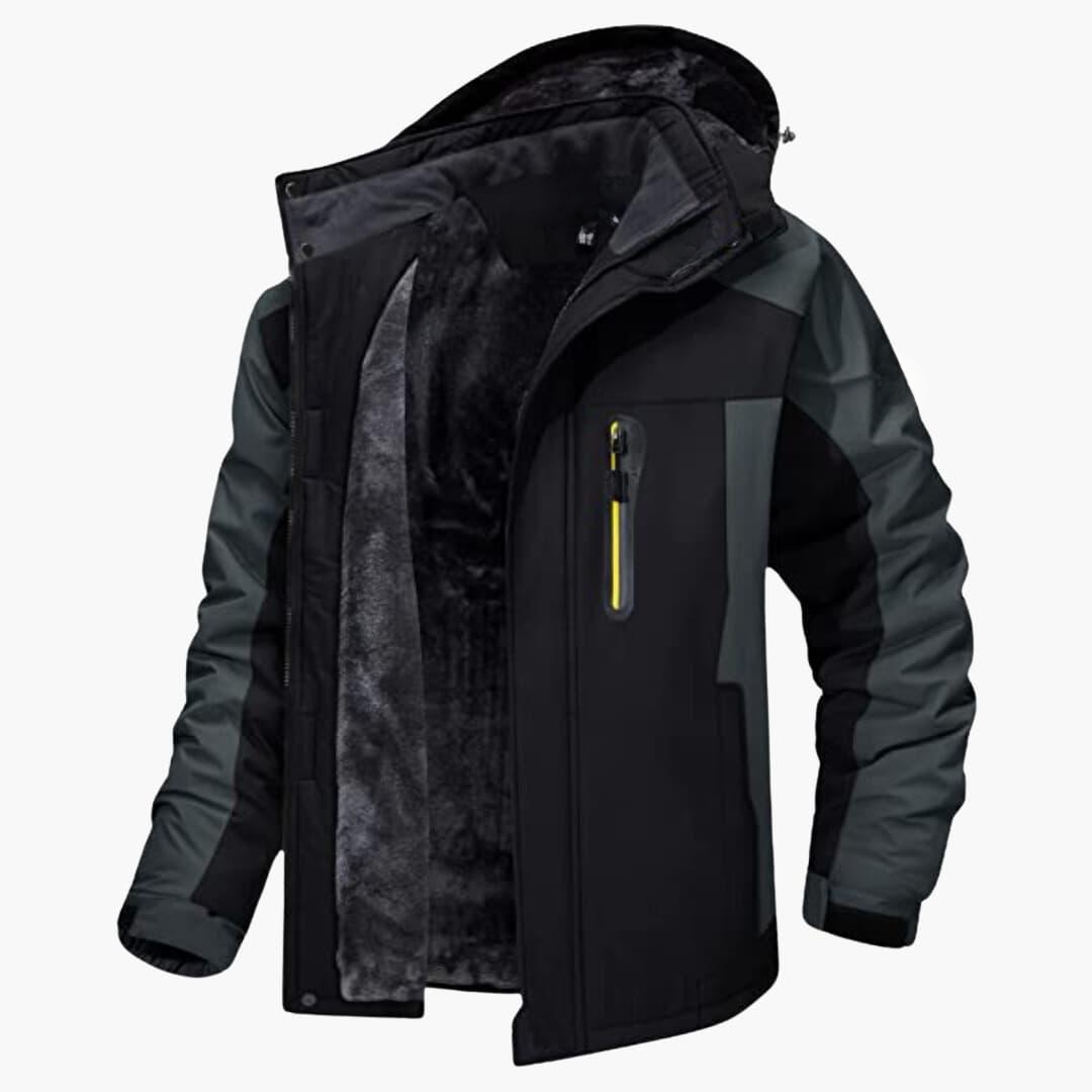 Herren Wanderjacke Fleece Winter