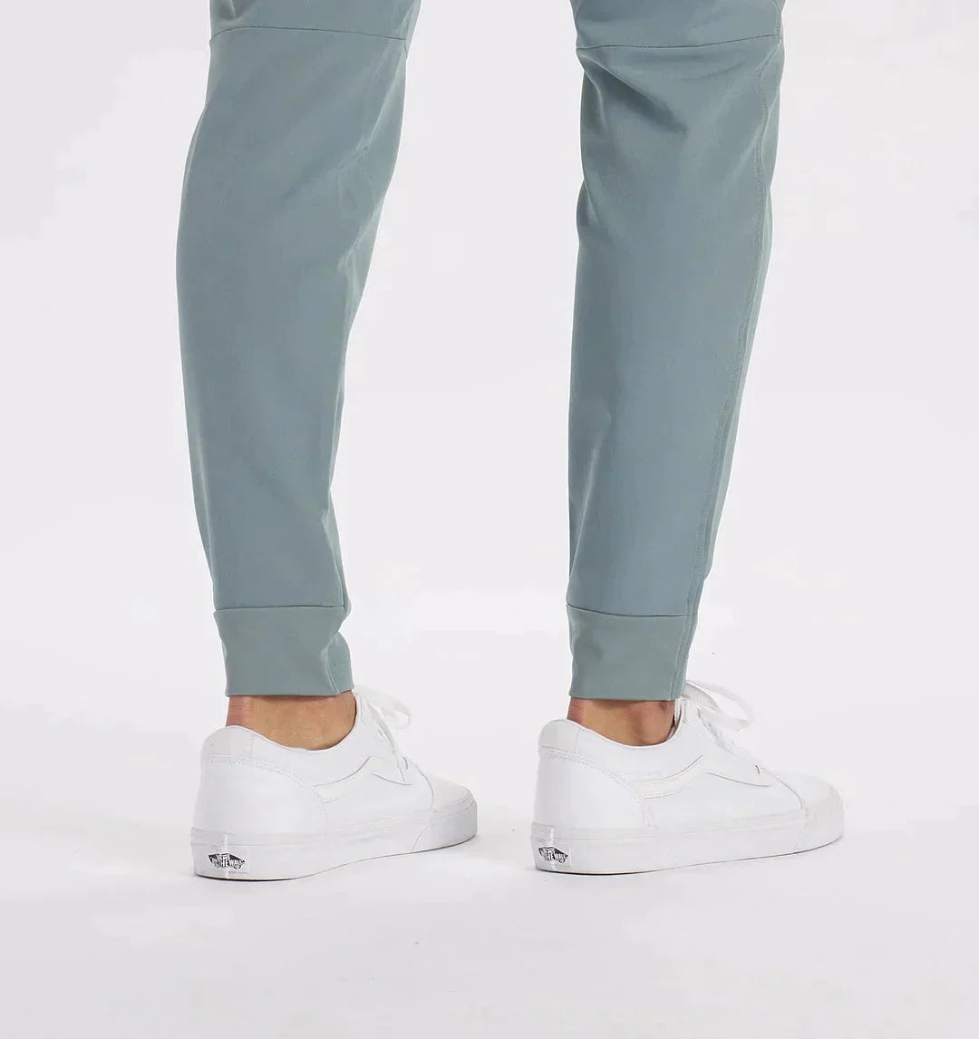Herrenhosen - Kordelzug - Elastische Taille - Stretchhosen - Slim Fit Jogger-Chaps Herrenmode