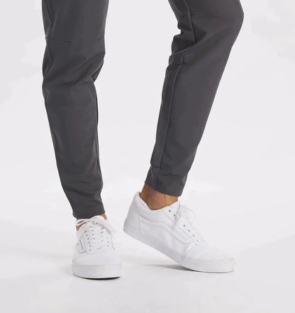 Herrenhosen - Kordelzug - Elastische Taille - Stretchhosen - Slim Fit Jogger-Chaps Herrenmode