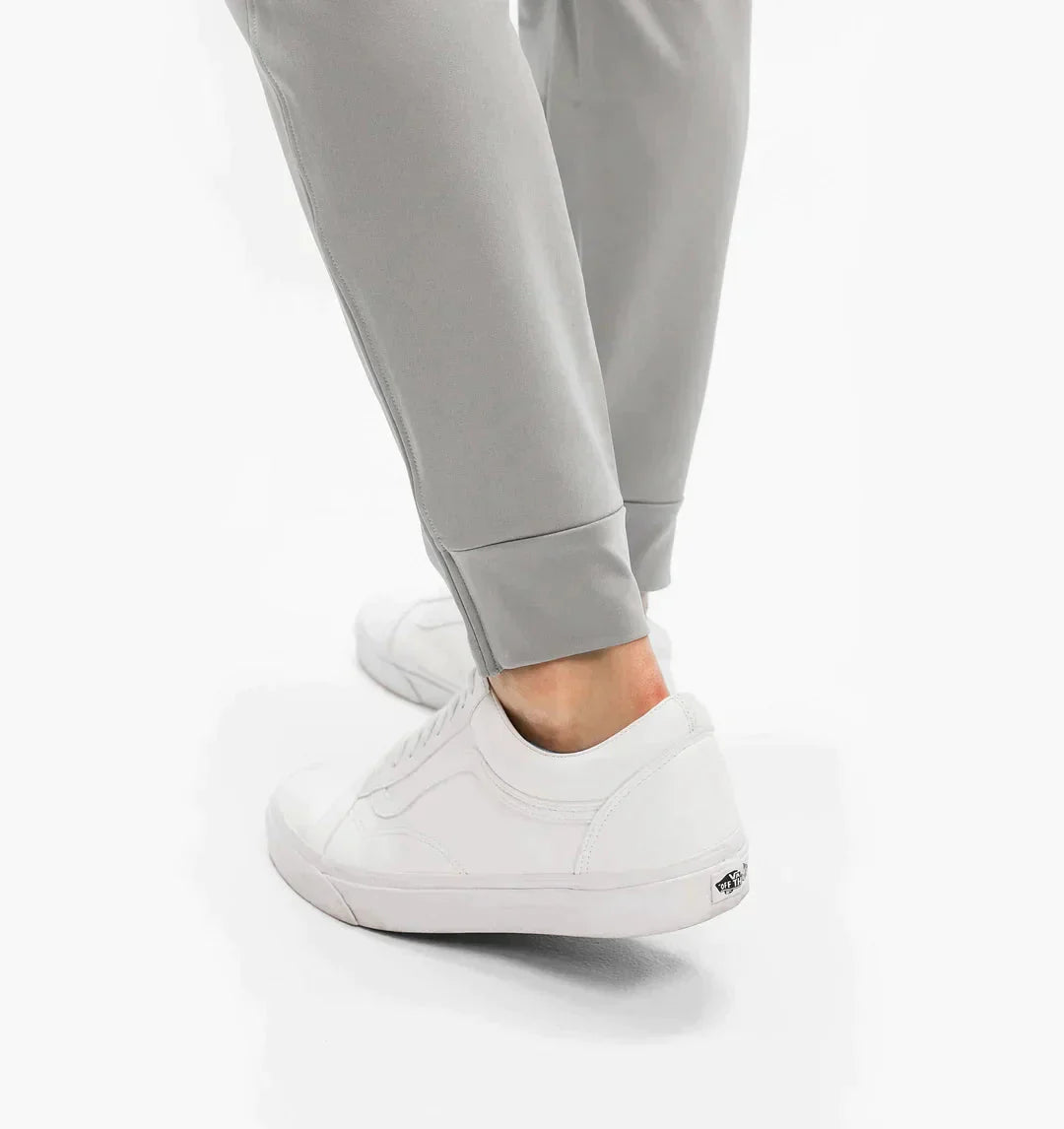 Herrenhosen - Kordelzug - Elastische Taille - Stretchhosen - Slim Fit Jogger-Chaps Herrenmode