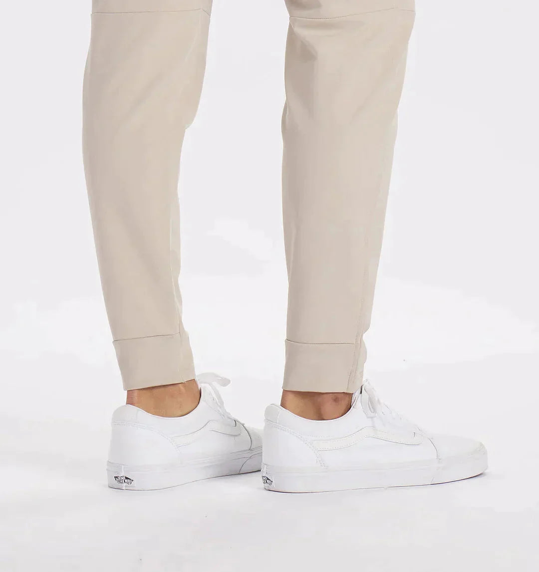 Herrenhosen - Kordelzug - Elastische Taille - Stretchhosen - Slim Fit Jogger-Chaps Herrenmode
