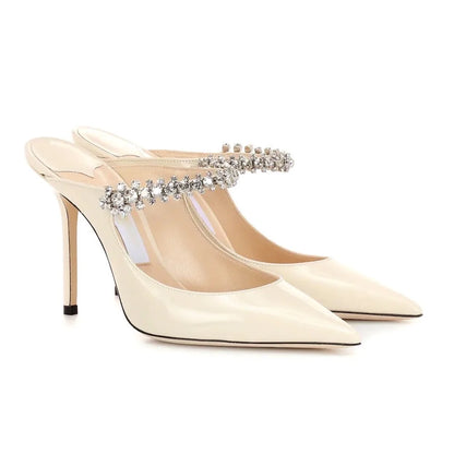 Damen Stiletto High Heels Spitz Schuhe