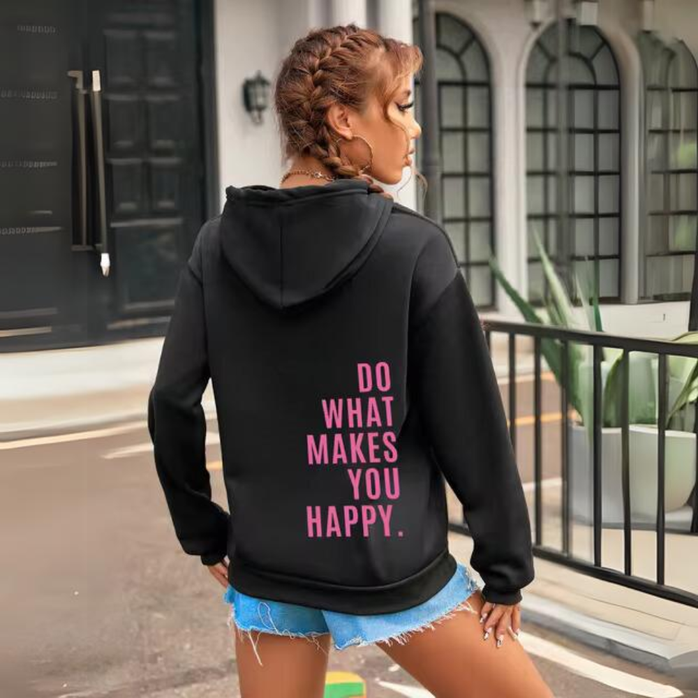 Eveloria Damen Sweatshirt Streetwear Casual