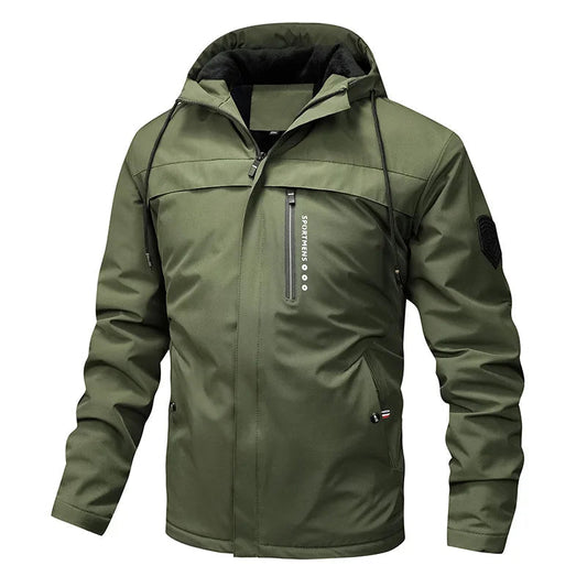 Eveloria Herren Kapuzenfleecejacke Regulär Passform - Eveloria