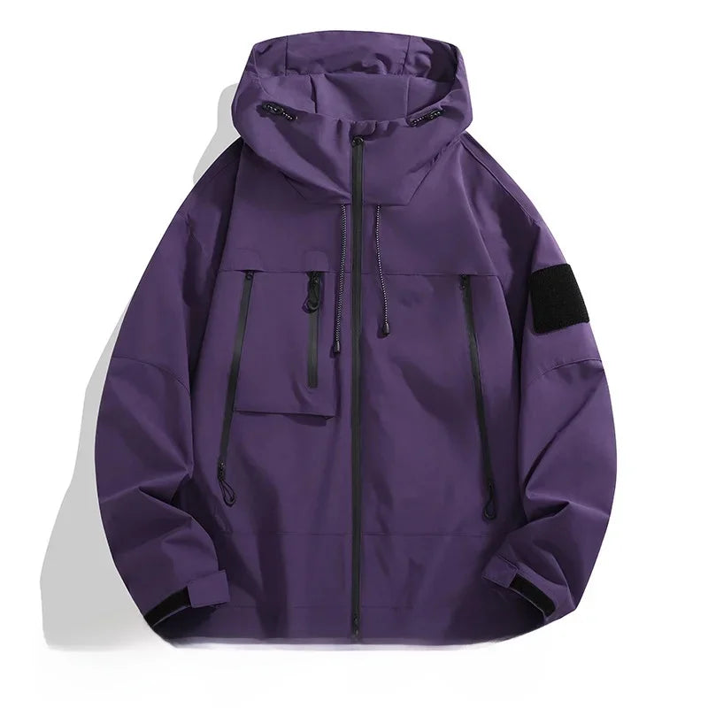 Eveloria Damen Softshell Jacke Kapuze Leicht Outdoor