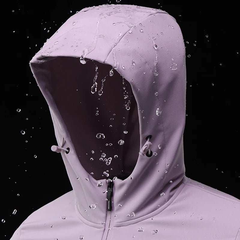 Damen Leichte Kapuzenjacke Wasserabweisend - Eveloria