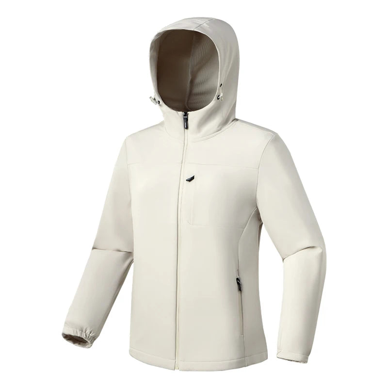 Damen Leichte Kapuzenjacke Wasserabweisend
