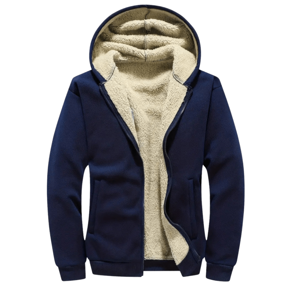 Herren Fleece-Hoodie Winter - Eveloria