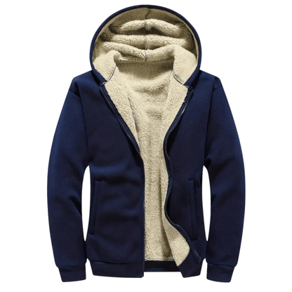 Herren Fleece-Hoodie Winter - Eveloria