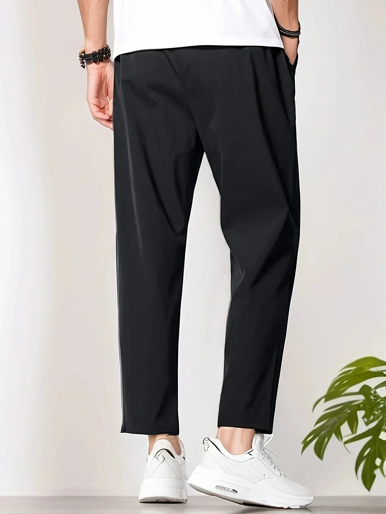 Hose mit Kordelzug – Freizeit-Hose für Herren, schnell trocknend-Chaps Herrenmode