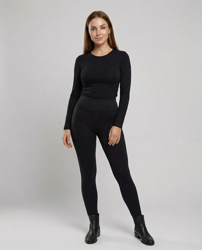Damen Warme Winter Leggings - Eveloria
