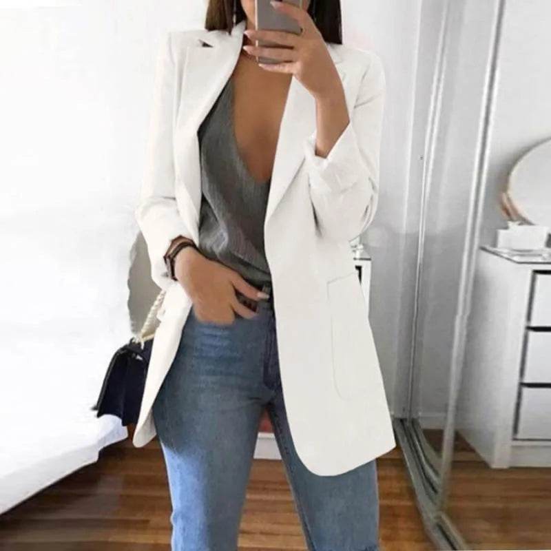Eveloria Damen Streetwear Blazer Stilvoll