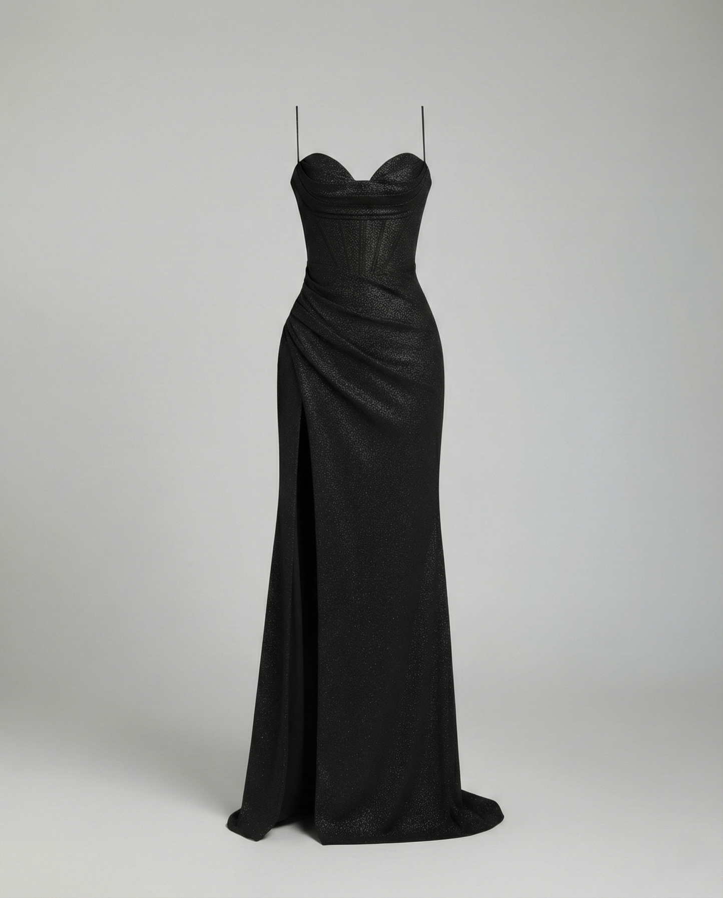 Damen Maxikleid Pailletten