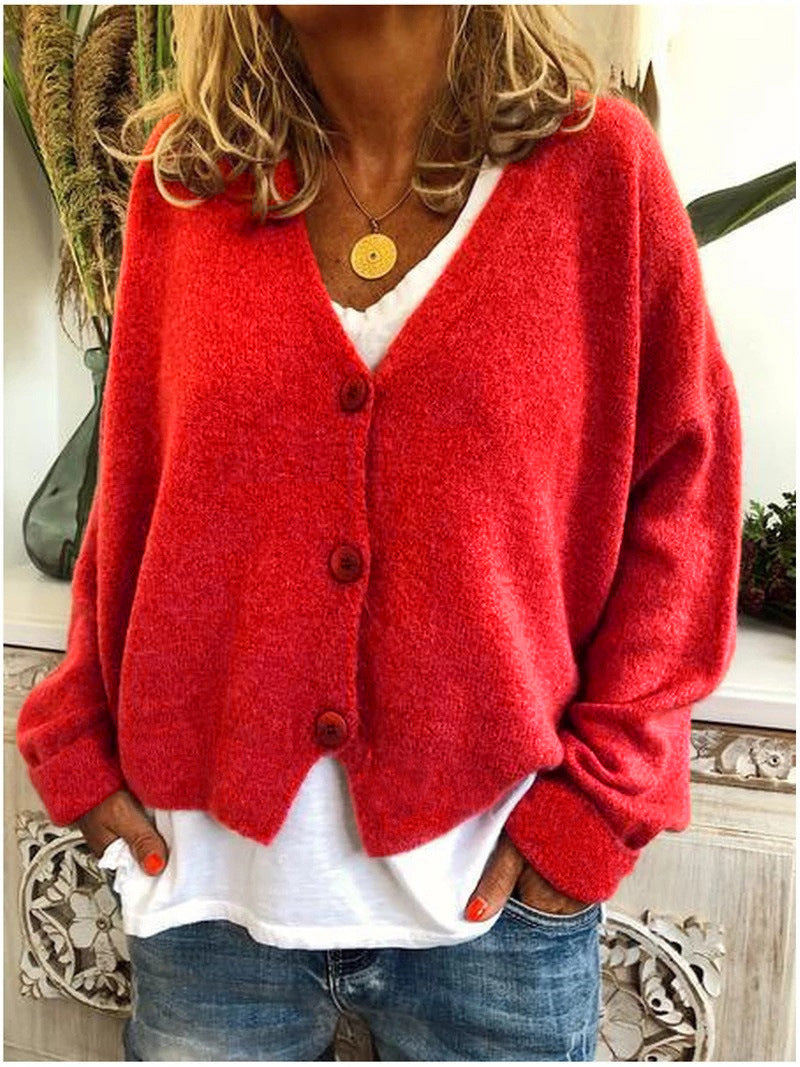 Eveloria Damen Strickjacke Kuschelig