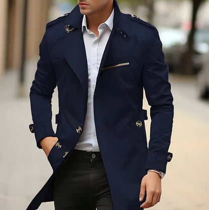 Eveloria Herren Trenchcoat Stilvoll