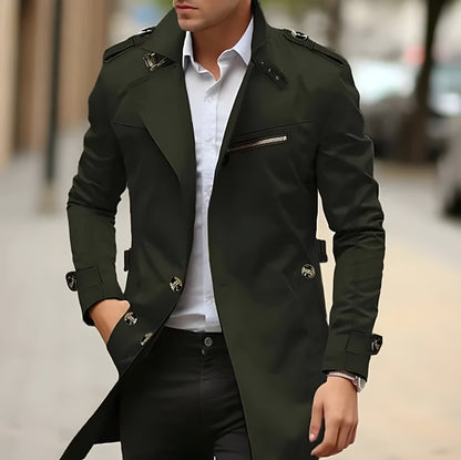Eveloria Herren Trenchcoat Stilvoll