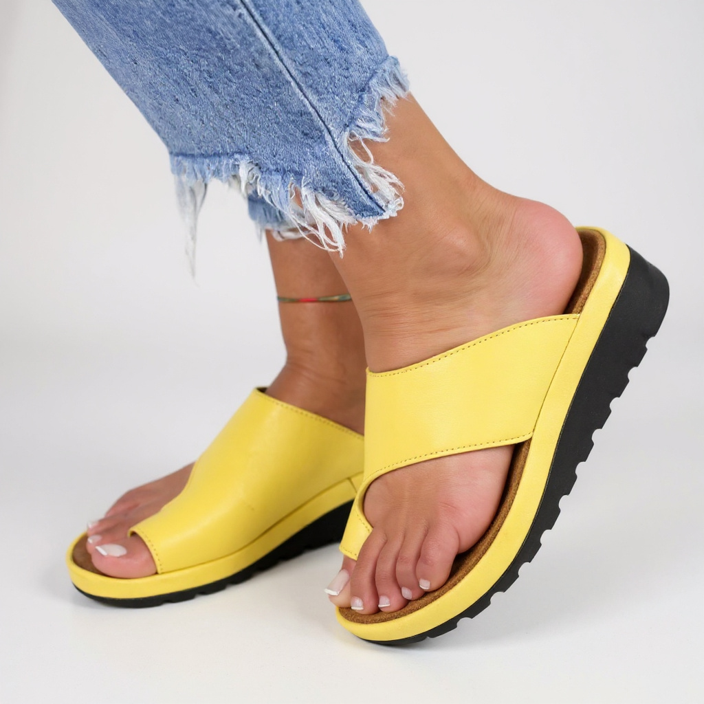 Damen Orthopädische Zehentrenner-Sandalen Sommer