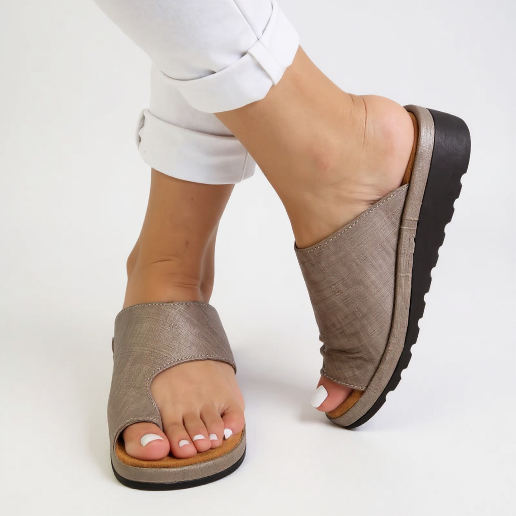 Damen Orthopädische Zehentrenner-Sandalen Sommer