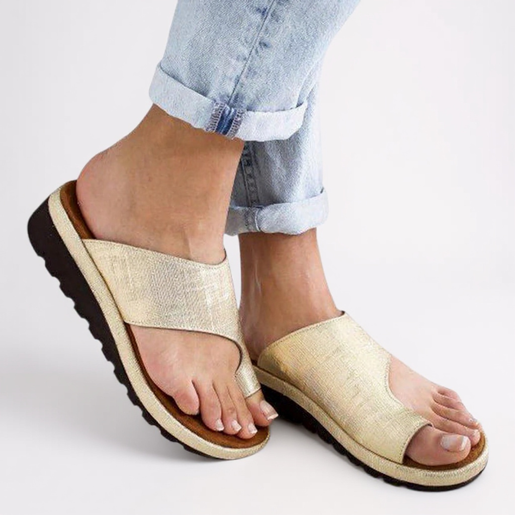 Damen Orthopädische Zehentrenner-Sandalen Sommer