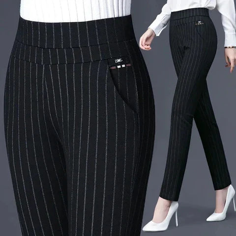 Damen Stretch Jogginghose Lang