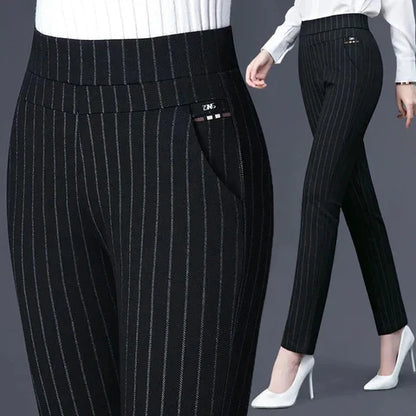 Damen Stretch Jogginghose Lang