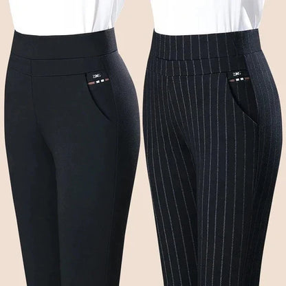 Damen Stretch Jogginghose Lang