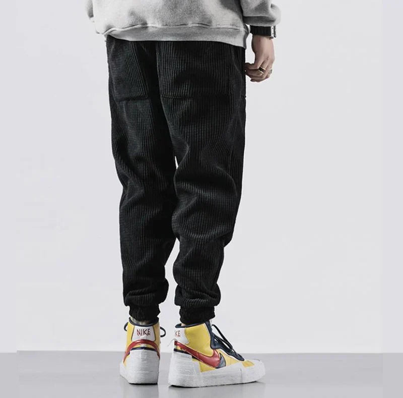 Herren Jogginghose Cord Bequem