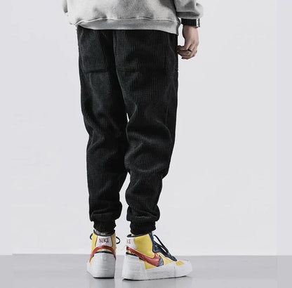 Herren Jogginghose Cord Bequem