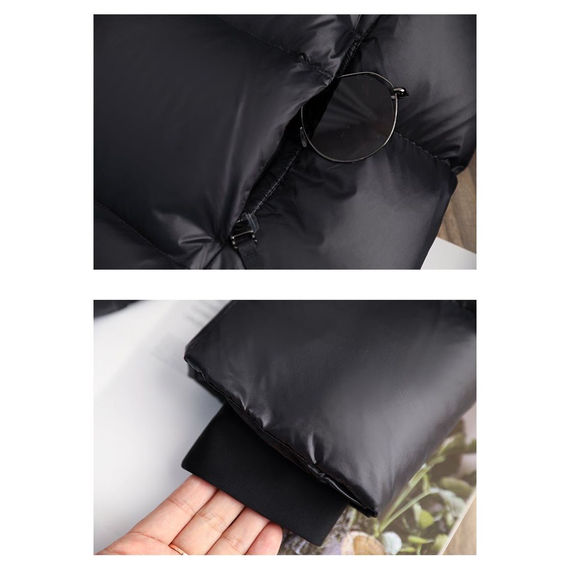 Damen Daunenparka Wasserdicht Lang