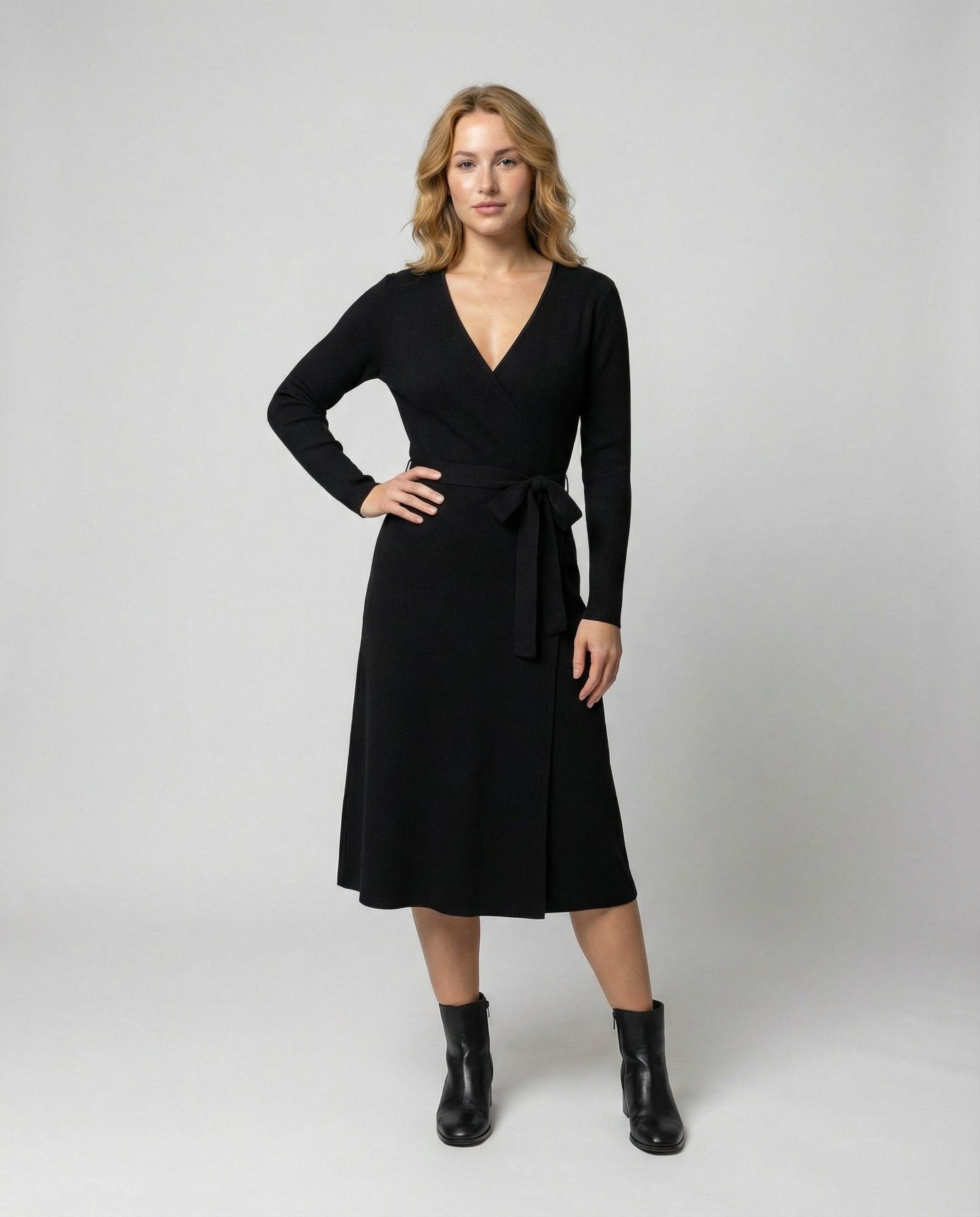 Elegantes Damen Wickelkleid - Eveloria
