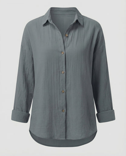 Damenhemd Rüschen Elegantes Bluse Weiss
