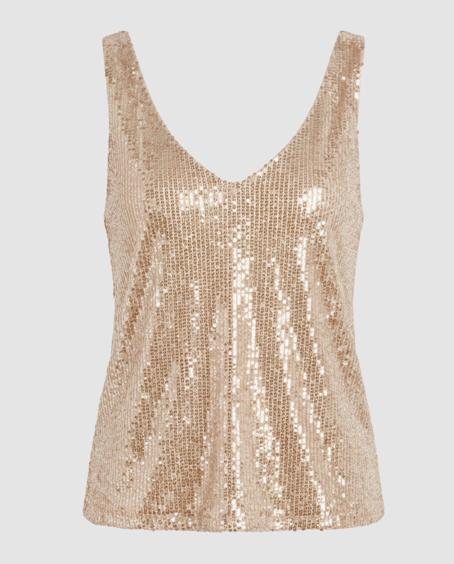 Damen Oberteil Glitzer Effekt
