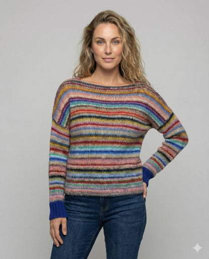 Damen Norwegerpullover Stilvoll - Eveloria