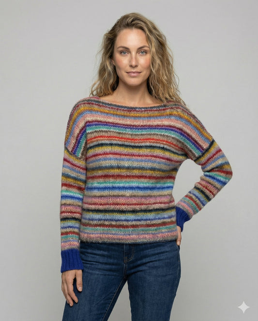 Damen Norwegerpullover Stilvoll - Eveloria