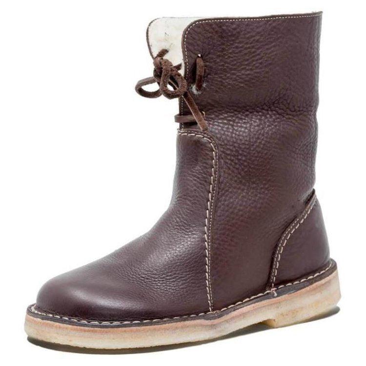 Damen Winterstiefel Wasserdicht Warmes Fleece