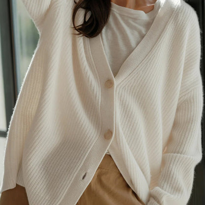 Eveloria Damen Übergröße Cardigan