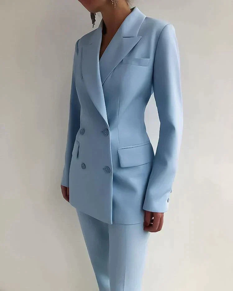 Damen Blazer Hose Set - Eveloria
