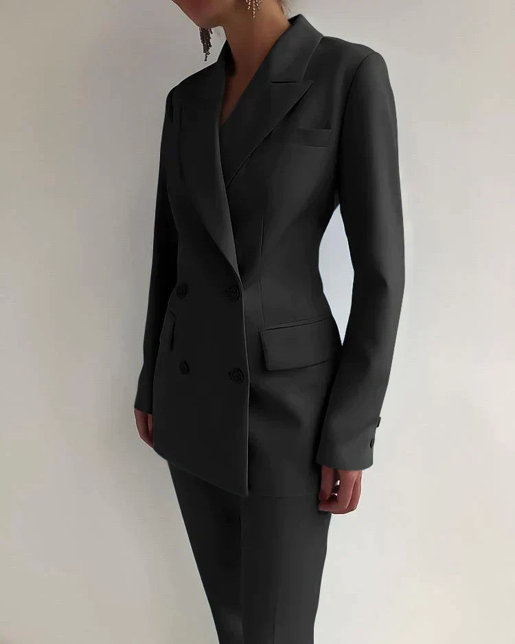Damen Blazer Hose Set
