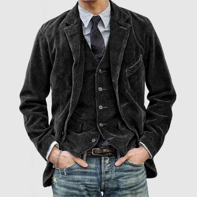 Herren Maßanzug Jacke und Weste Set - Eveloria