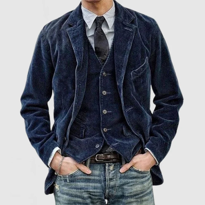 Herren Maßanzug Jacke und Weste Set